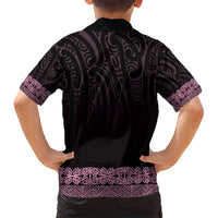 New Zealand Maori Kowhaiwhai Kid Hawaiian Shirt Mawhero Maui and Mangopare LT9 - Polynesian Pride