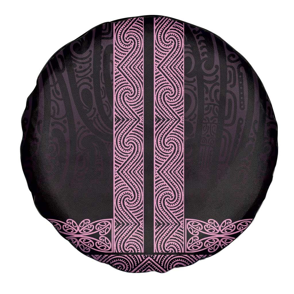 New Zealand Maori Kowhaiwhai Spare Tire Cover Mawhero Maui and Mangopare
