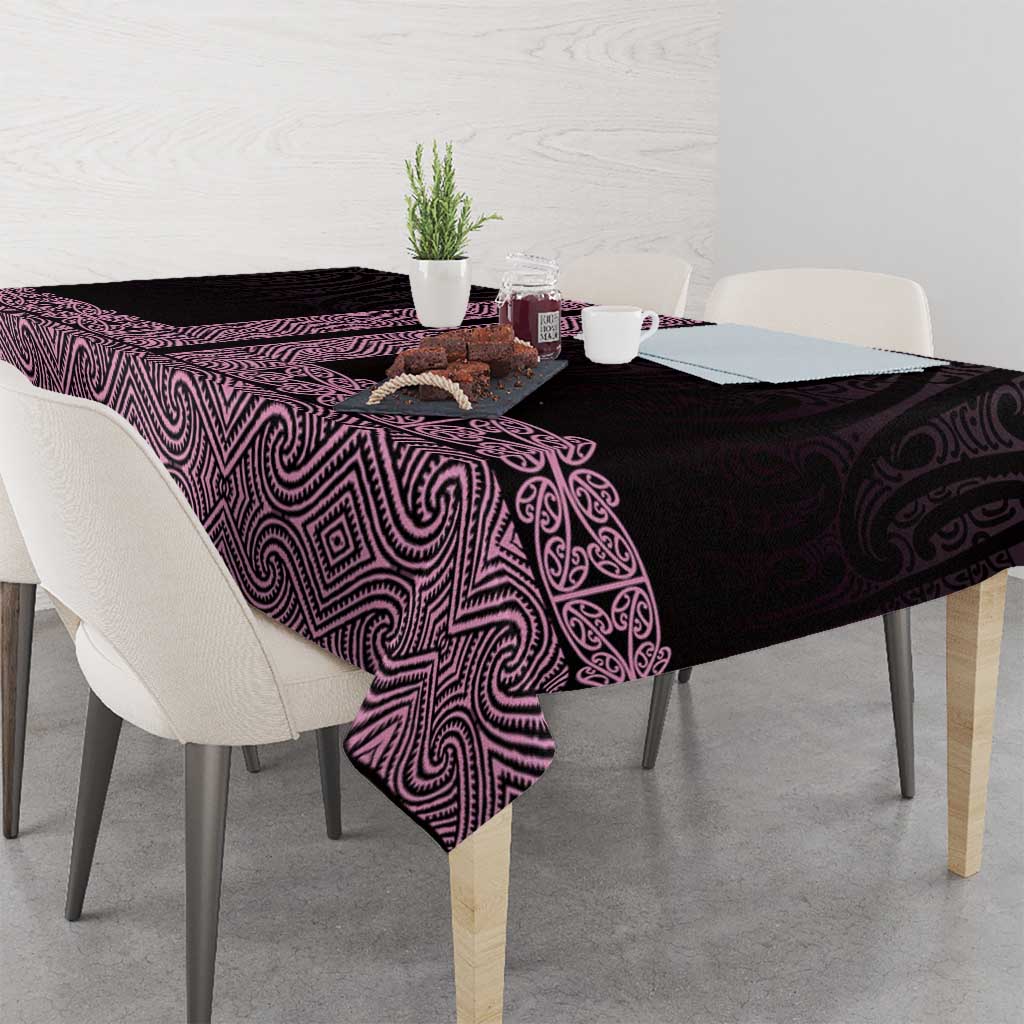 New Zealand Maori Kowhaiwhai Tablecloth Mawhero Maui and Mangopare LT9 - Polynesian Pride