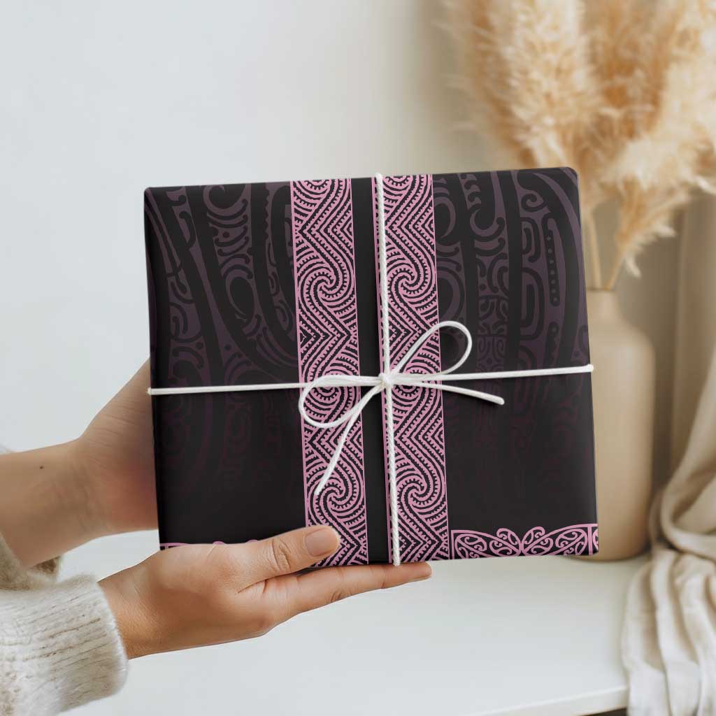 New Zealand Maori Kowhaiwhai Wrapping Paper Mawhero Maui and Mangopare - Polynesian Pride