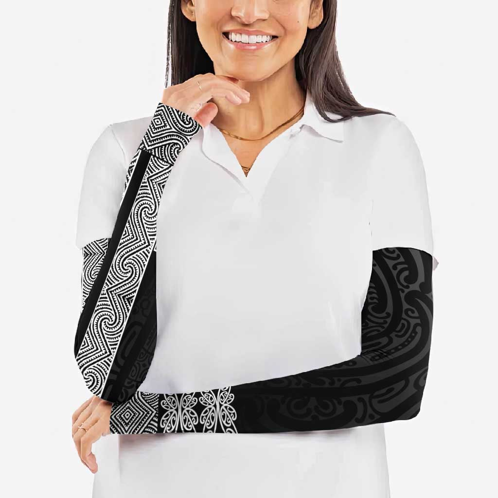 New Zealand Maori Kowhaiwhai Arm Sleeves Pango Maui and Mangopare - Polynesian Pride