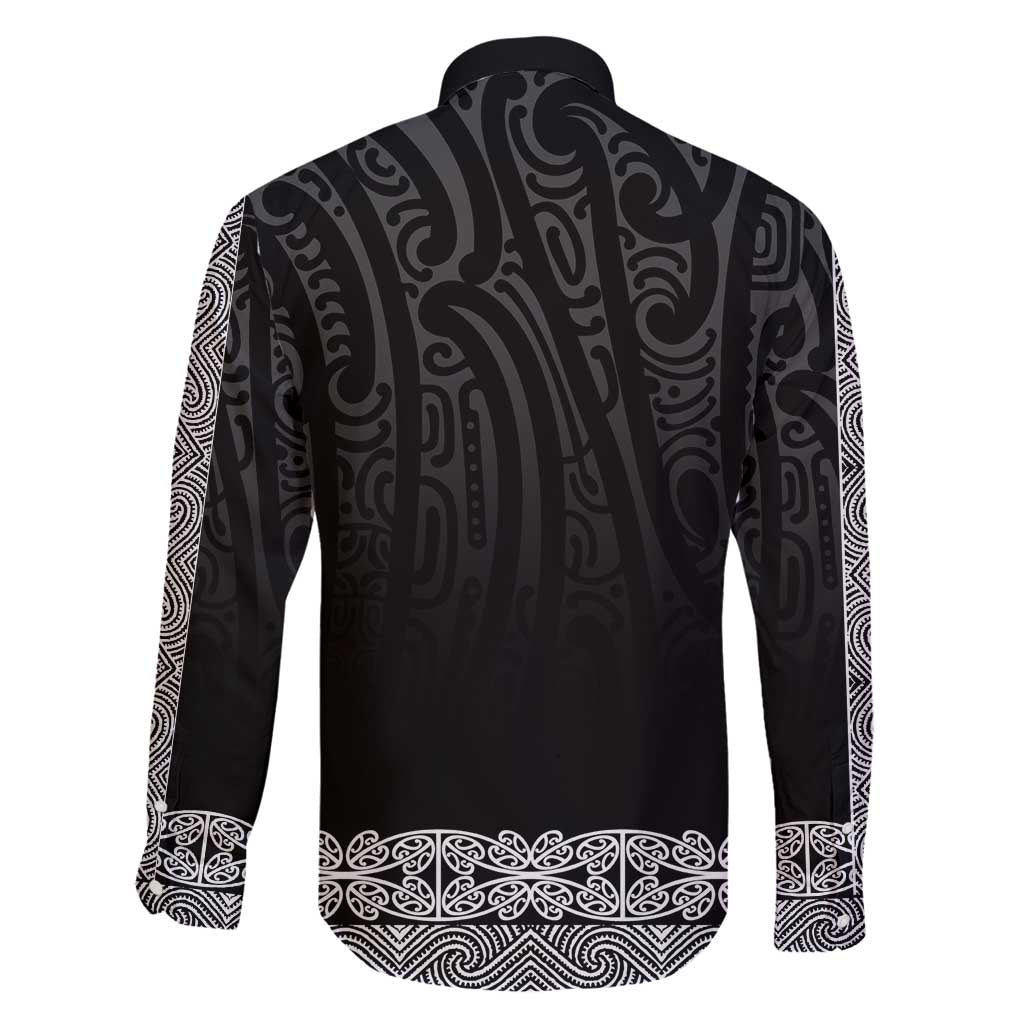 New Zealand Maori Kowhaiwhai Family Matching Puletasi and Hawaiian Shirt Pango Maui and Mangopare LT9 - Polynesian Pride