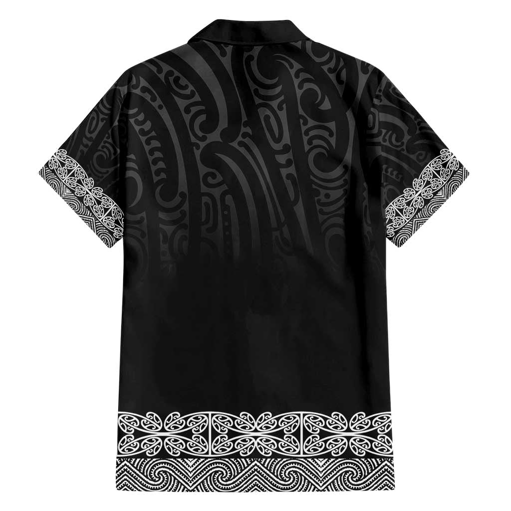 New Zealand Maori Kowhaiwhai Hawaiian Shirt Pango Maui and Mangopare
