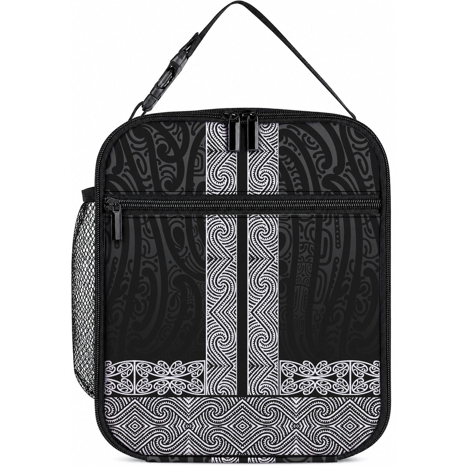 New Zealand Maori Kowhaiwhai Lunch Bag Pango Maui and Mangopare