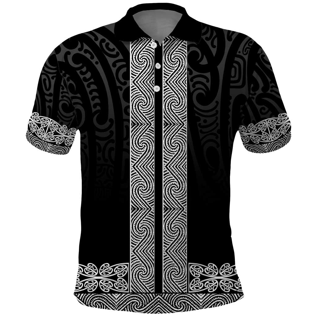 New Zealand Maori Kowhaiwhai Polo Shirt Pango Maui and Mangopare