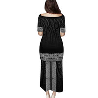 New Zealand Maori Kowhaiwhai Puletasi Pango Maui and Mangopare