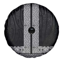 New Zealand Maori Kowhaiwhai Spare Tire Cover Pango Maui and Mangopare