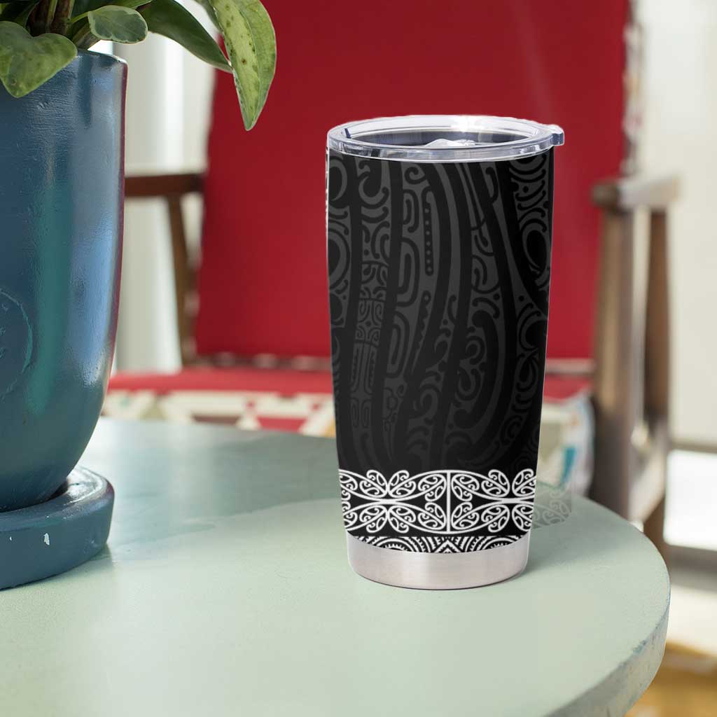 New Zealand Maori Kowhaiwhai Tumbler Cup Pango Maui and Mangopare LT9 - Polynesian Pride