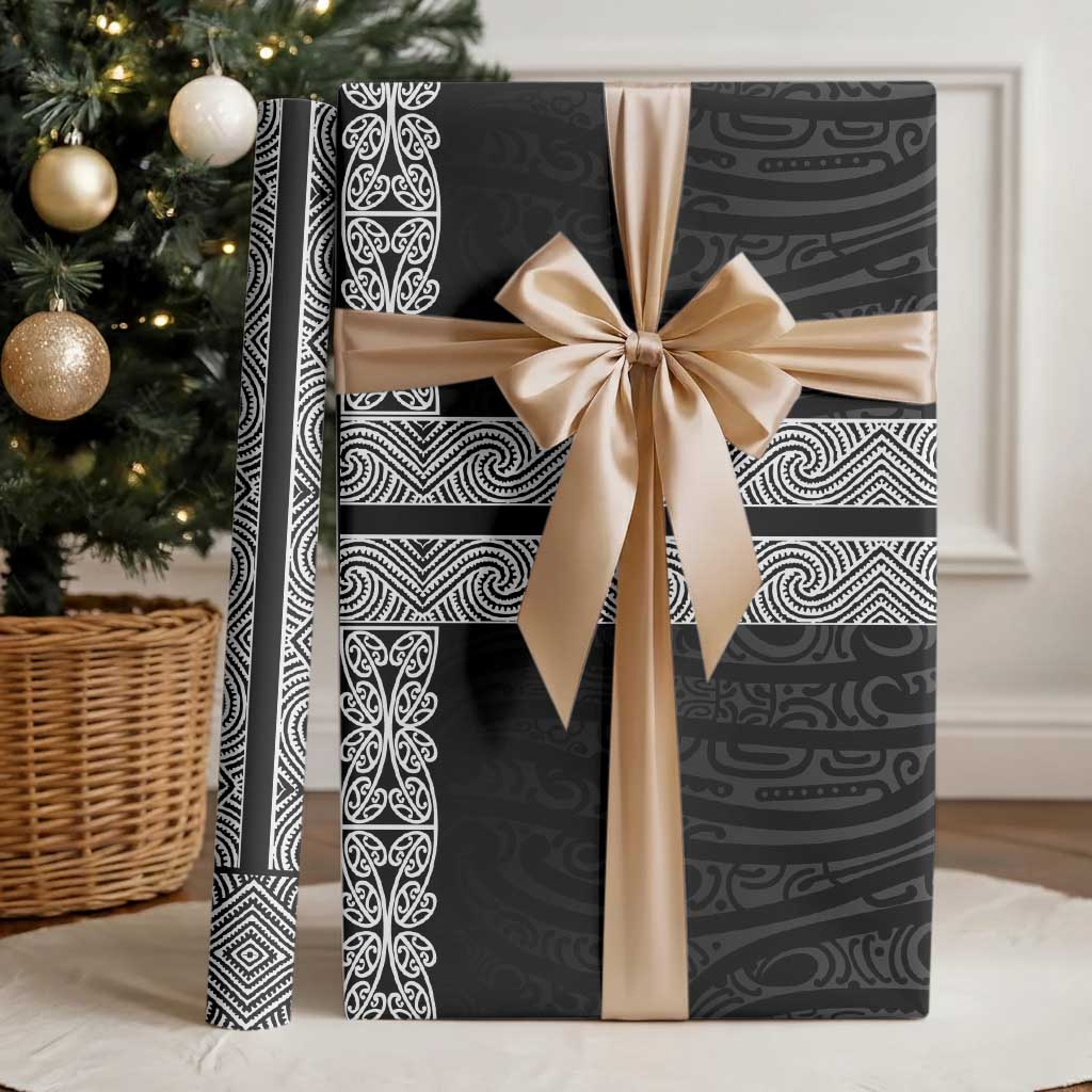 New Zealand Maori Kowhaiwhai Wrapping Paper Pango Maui and Mangopare - Polynesian Pride