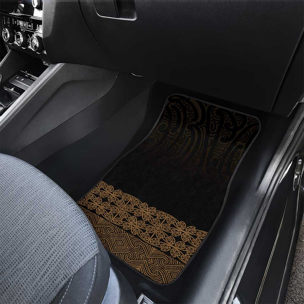 New Zealand Maori Kowhaiwhai Car Mats Parauri Maui and Mangopare LT9 - Polynesian Pride