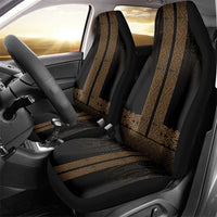 New Zealand Maori Kowhaiwhai Car Seat Cover Parauri Maui and Mangopare