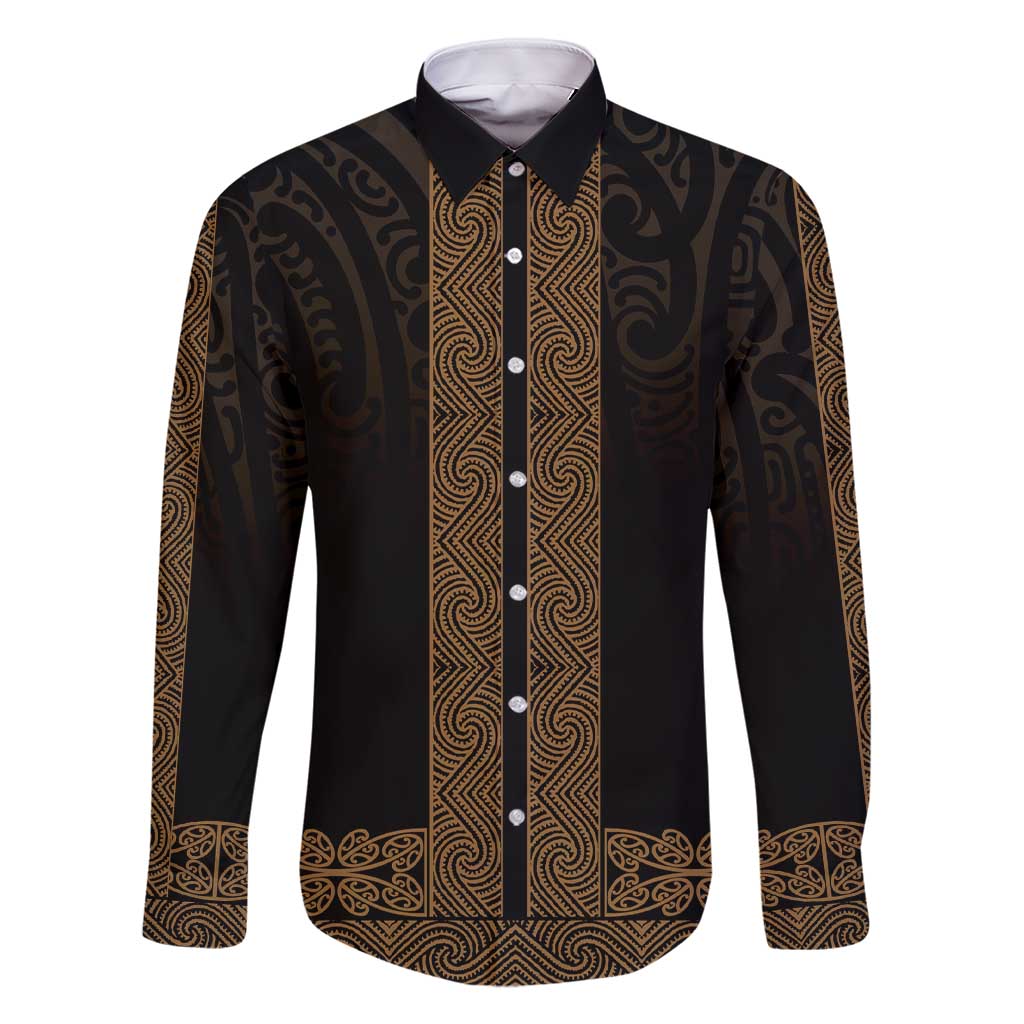 New Zealand Maori Kowhaiwhai Family Matching Short Sleeve Bodycon Dress and Hawaiian Shirt Parauri Maui and Mangopare