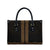 New Zealand Maori Kowhaiwhai Leather Bag Parauri Maui and Mangopare - Polynesian Pride