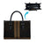 New Zealand Maori Kowhaiwhai Leather Bag Parauri Maui and Mangopare - Polynesian Pride