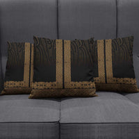 New Zealand Maori Kowhaiwhai Pillow Cover Parauri Maui and Mangopare LT9 - Polynesian Pride
