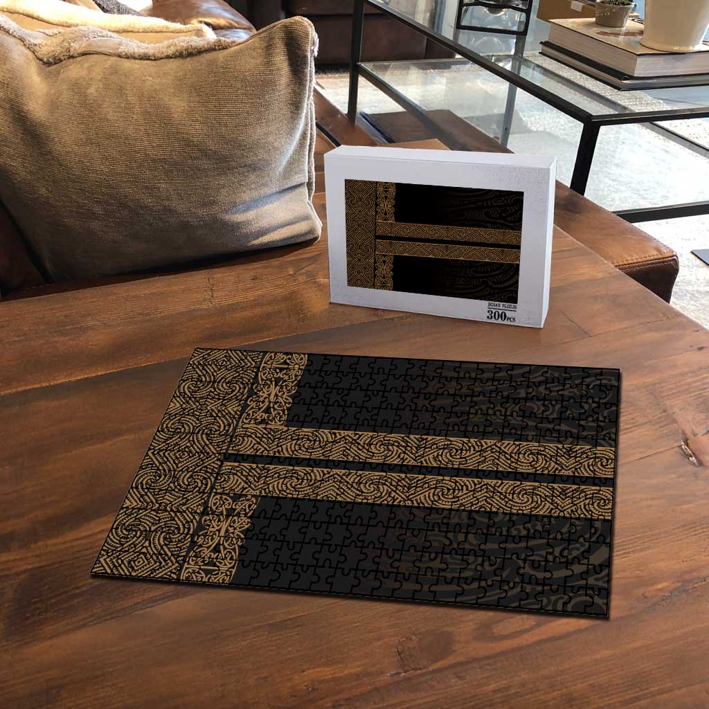 New Zealand Maori Kowhaiwhai Puzzle Parauri Maui and Mangopare - Polynesian Pride