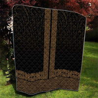 New Zealand Maori Kowhaiwhai Quilt Parauri Maui and Mangopare LT9 - Polynesian Pride