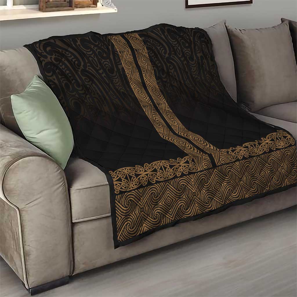 New Zealand Maori Kowhaiwhai Quilt Parauri Maui and Mangopare LT9 - Polynesian Pride