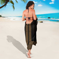 New Zealand Maori Kowhaiwhai Sarong Parauri Maui and Mangopare LT9 - Polynesian Pride