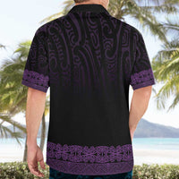 New Zealand Maori Kowhaiwhai Hawaiian Shirt Waiporoporo Maui and Mangopare
