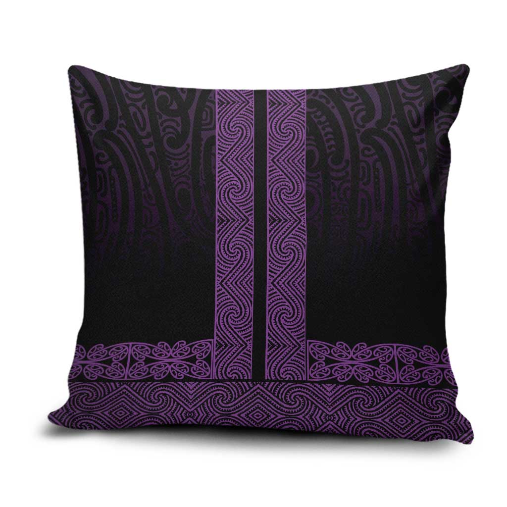 New Zealand Maori Kowhaiwhai Pillow Cover Waiporoporo Maui and Mangopare - Polynesian Pride