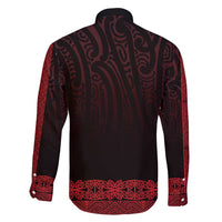 New Zealand Maori Kowhaiwhai Family Matching Puletasi and Hawaiian Shirt Whero Maui and Mangopare LT9 - Polynesian Pride
