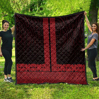 New Zealand Maori Kowhaiwhai Quilt Whero Maui and Mangopare LT9 - Polynesian Pride