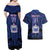 Custom Manu Samoa Sevens Rugby Couples Matching Off Shoulder Maxi Dress and Hawaiian Shirt Samoan Tribal Tattoo