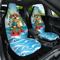 Funny Parrot Margarita Five O'clock Somewhere Car Seat Cover