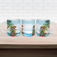 Funny Parrot Margarita Five O'clock Somewhere Ceramic Mug