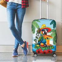 Funny Parrot Margarita Five O'clock Somewhere Luggage Cover