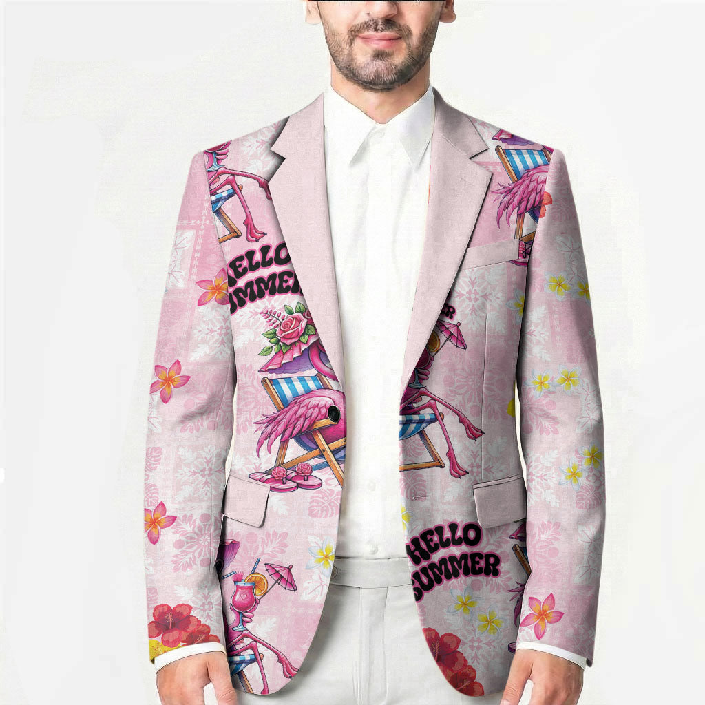 Hawaii Flamingo Hello Summer Blazer Hawaiian Quilt Pattern