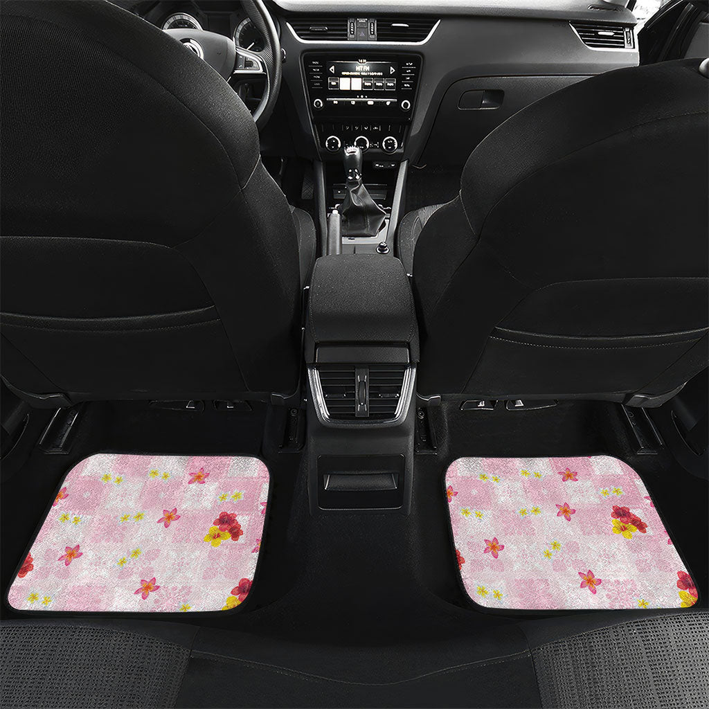 Hawaii Flamingo Hello Summer Car Mats Hawaiian Quilt Pattern