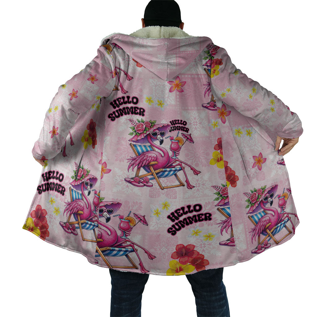 Hawaii Flamingo Hello Summer Cloak Hawaiian Quilt Pattern