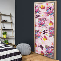 Hawaii Flamingo Hello Summer Door Cover Hawaiian Quilt Pattern