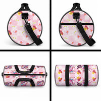 Hawaii Flamingo Hello Summer Duffle Bag Hawaiian Quilt Pattern LT9 - Polynesian Pride