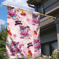 Hawaii Flamingo Hello Summer Garden Flag Hawaiian Quilt Pattern