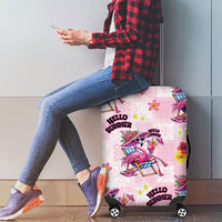 Hawaii Flamingo Hello Summer Luggage Cover Hawaiian Quilt Pattern