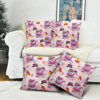 Hawaii Flamingo Hello Summer Pillow Cover Hawaiian Quilt Pattern