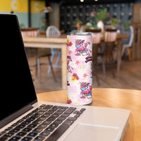 Hawaii Flamingo Hello Summer Skinny Tumbler Hawaiian Quilt Pattern