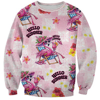 Hawaii Flamingo Hello Summer Sweatshirt Hawaiian Quilt Pattern