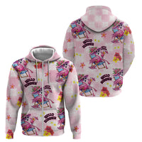 Hawaii Flamingo Hello Summer Zip Hoodie Hawaiian Quilt Pattern