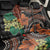 Vintage Hibiscus Pacific Floral Back Car Seat Cover