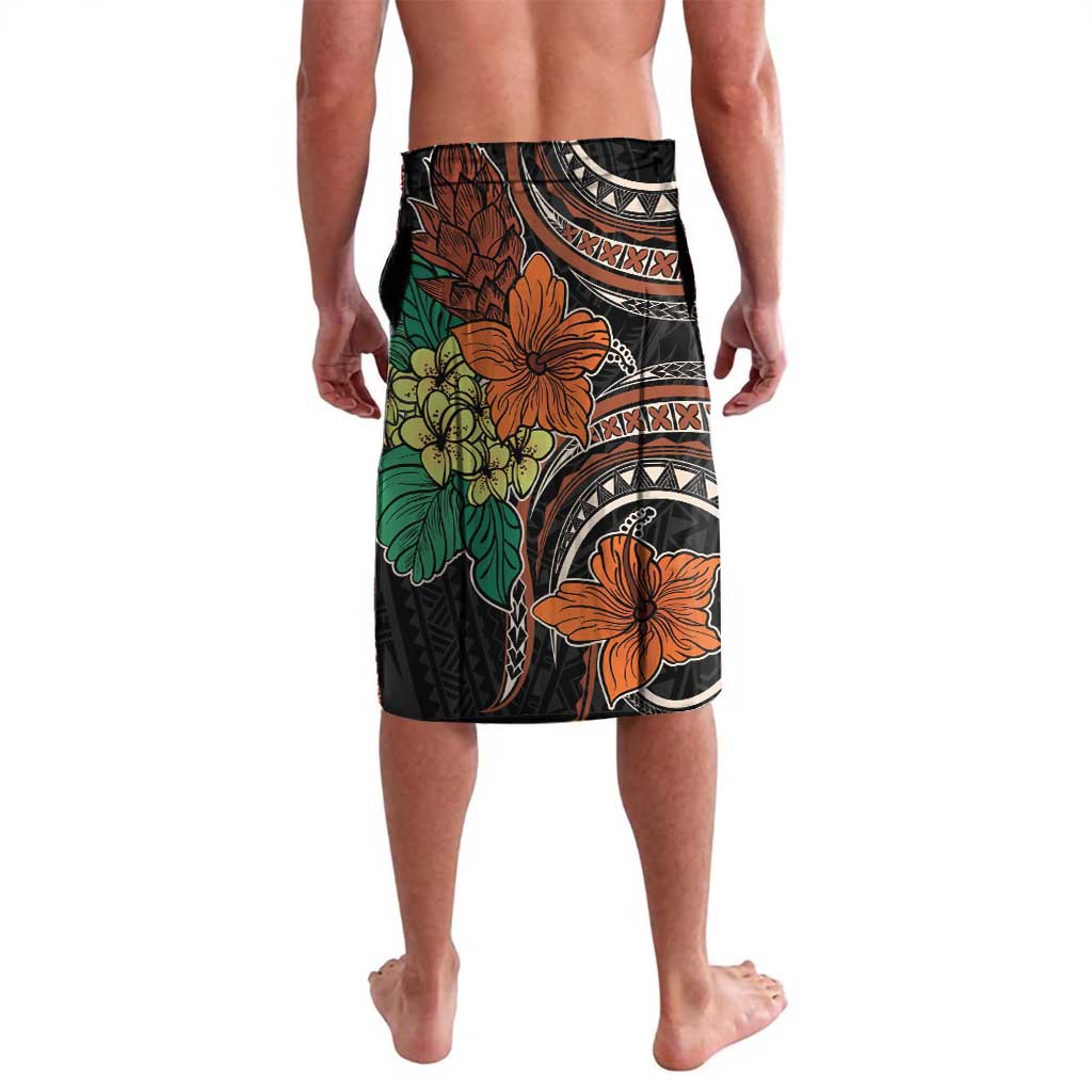 Vintage Hibiscus Pacific Floral Lavalava