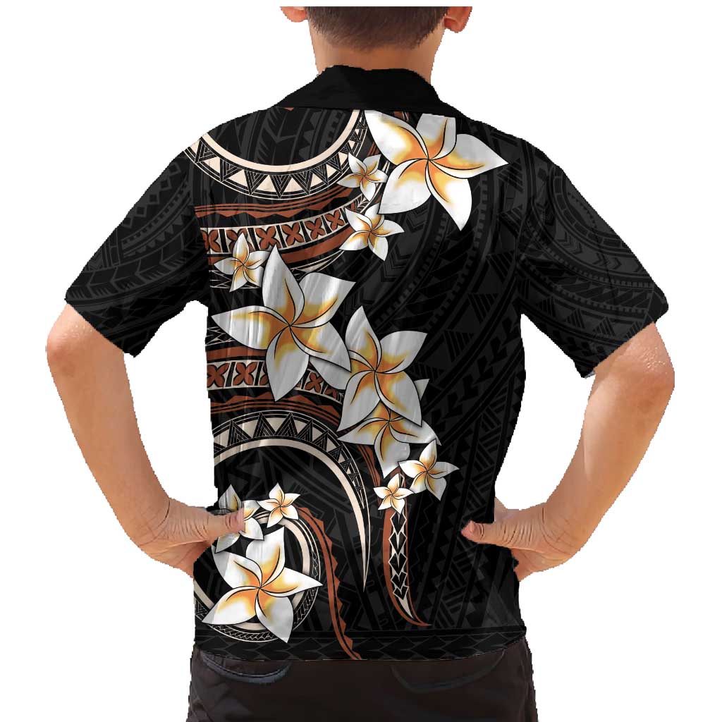Vintage Plumeria Pacific Floral Family Matching Mermaid Dress and Hawaiian Shirt LT9 - Polynesian Pride