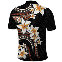 Vintage Plumeria Pacific Floral Polo Shirt