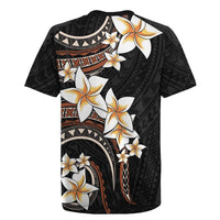 Vintage Plumeria Pacific Floral Rugby Jersey