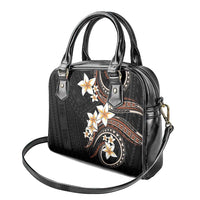 Vintage Plumeria Pacific Floral Shoulder Handbag LT9 - Polynesian Pride