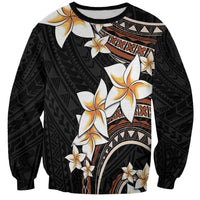 Vintage Plumeria Pacific Floral Sweatshirt