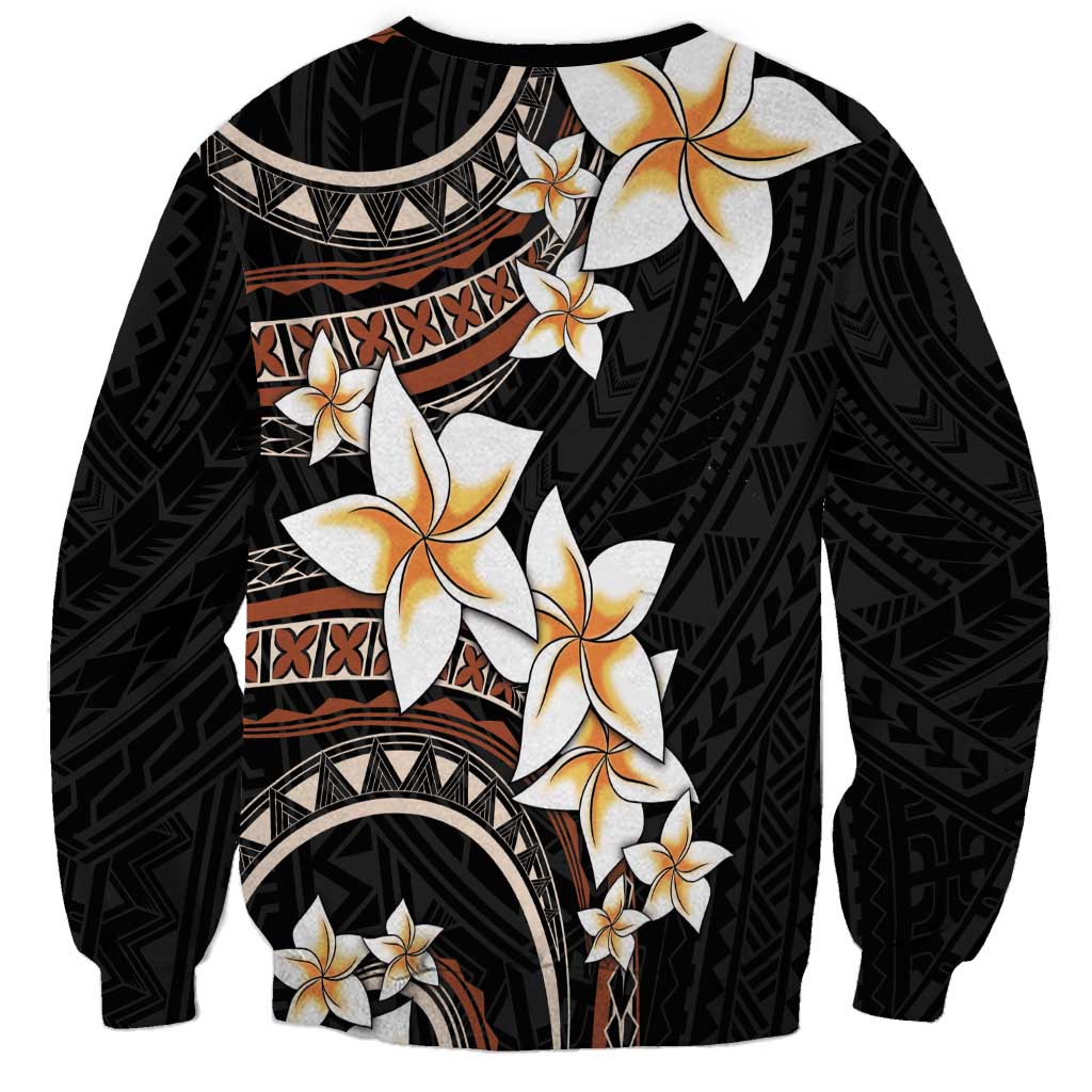 Vintage Plumeria Pacific Floral Sweatshirt